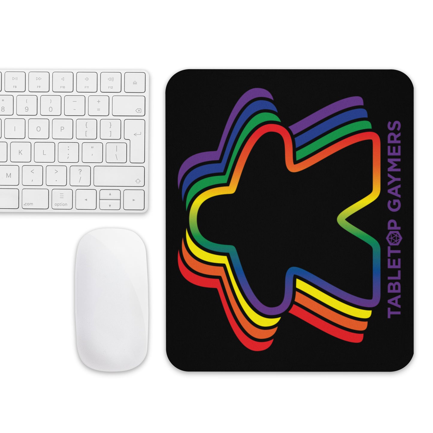 Meeple Warp Mouse Pad