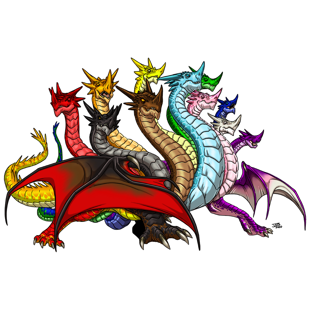 Pride Dragon – Tabletop Gaymers