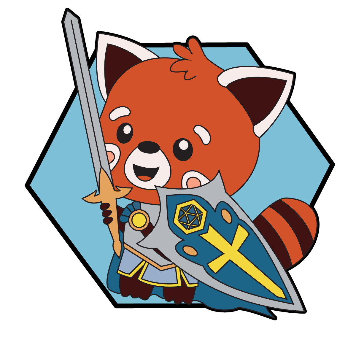 Red Panda Paladin