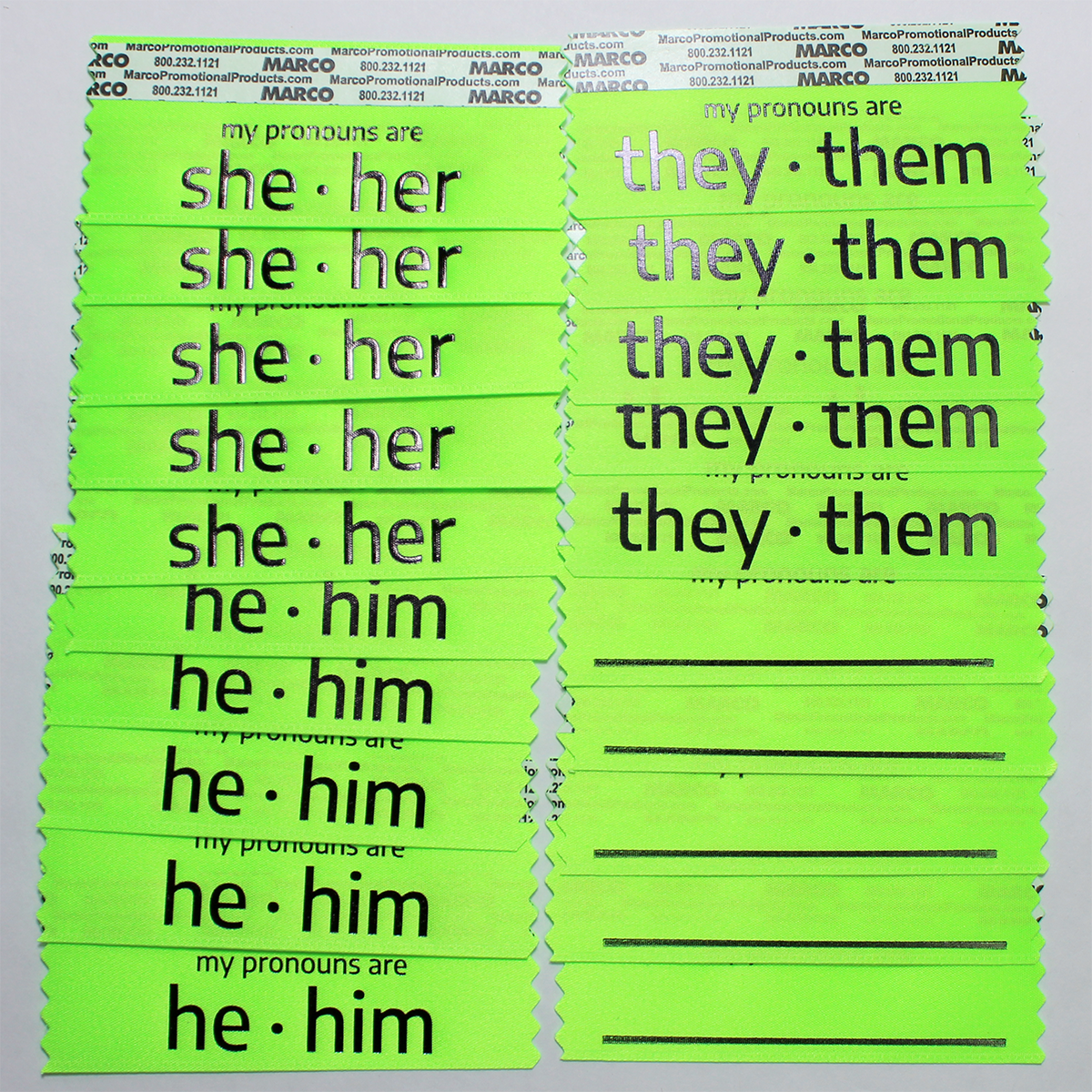 Pronoun Sample Pack